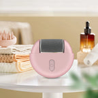 Electric Feet Callus Remover Portable Rechargeable Foot File Pedicure Tools Ideal for Dead Skin Two Gears of Adjustment Gentle Cleansing Does Not Hurt the Skin, Pink