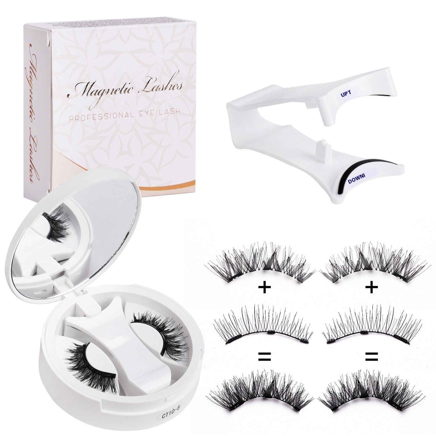 Magnetic False Eyelashes Integrated Soap Holder