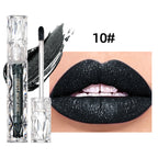 Diamond Liquid Metallic No Stain On Cup Lip Lacquer