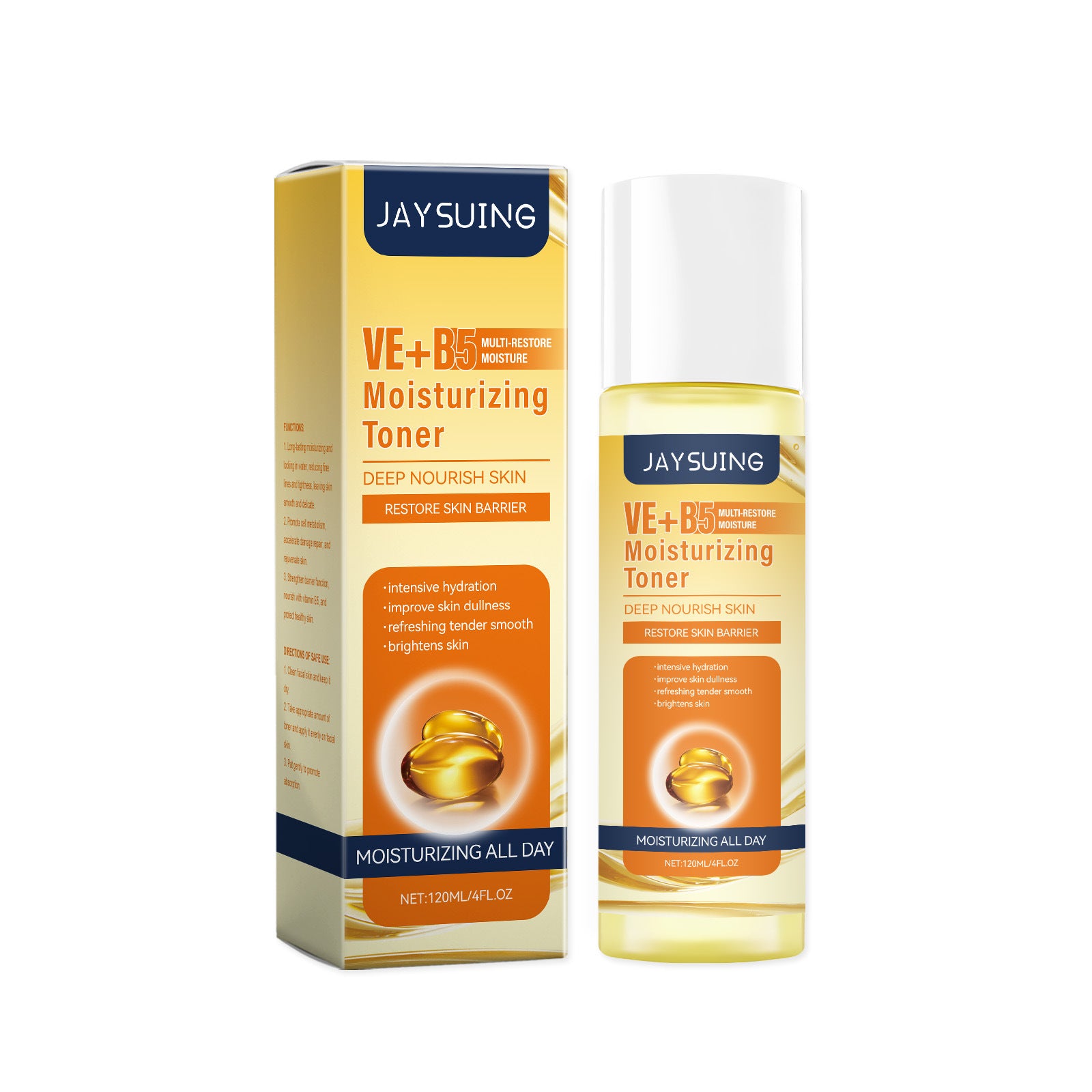 Vitamin B5 Nourishing Skin Care Series Daily Care Gentle Moisturizing Soothing Facial Skin