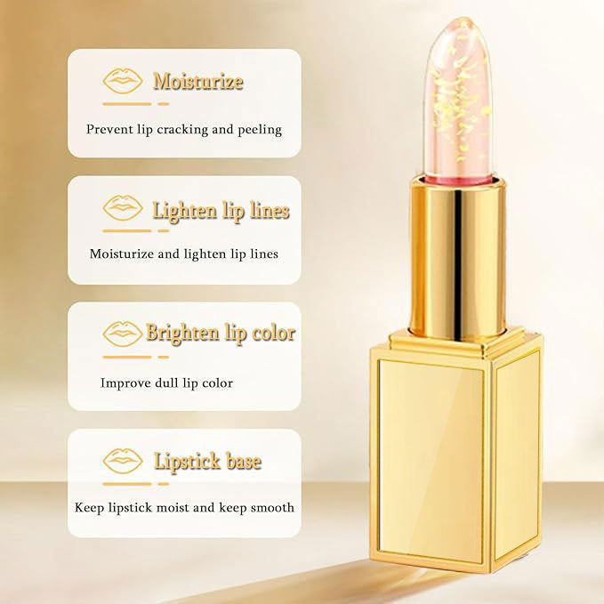 Gilding Temperature Change Lip Balm Transparent Color Change Moisturizing