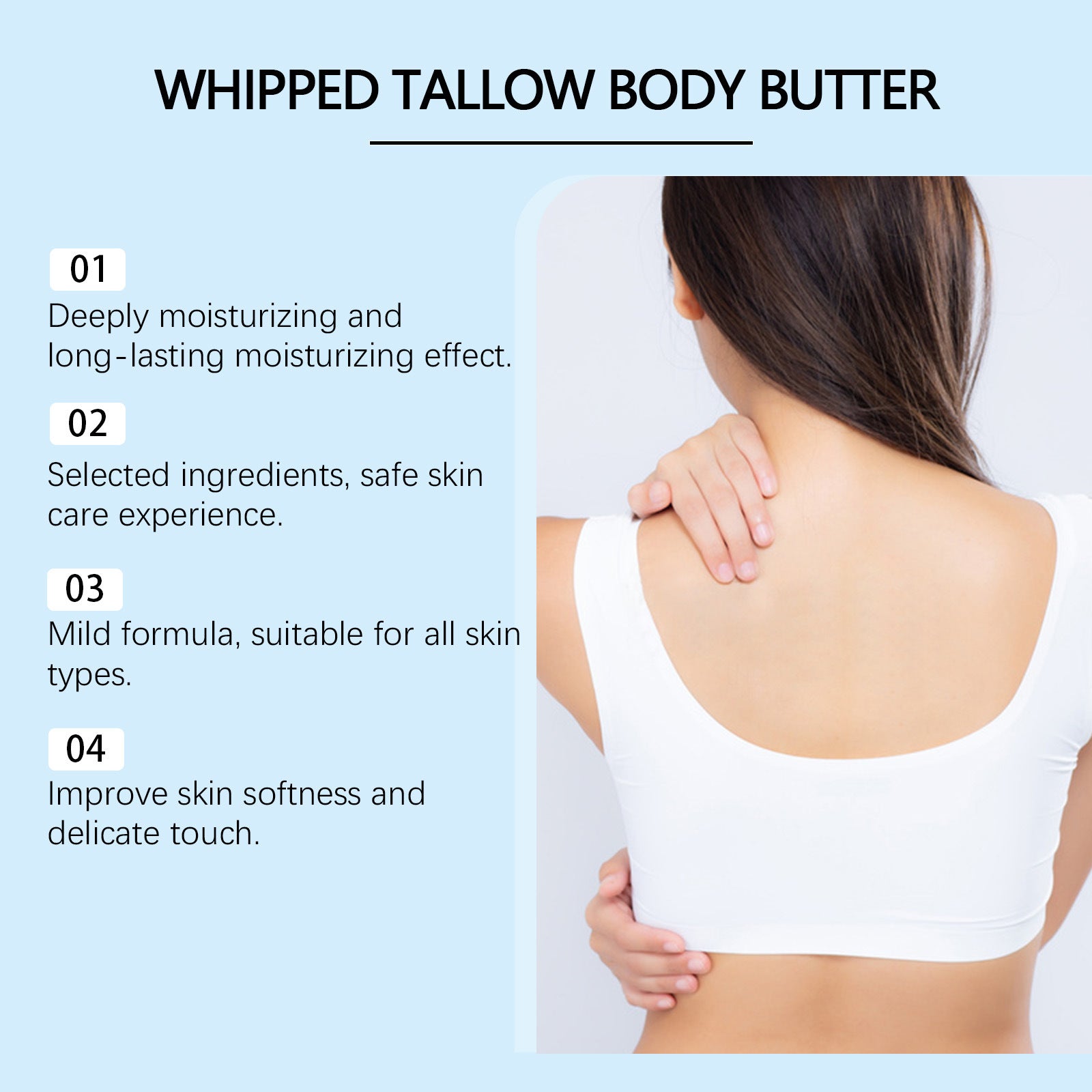 Tallow Body Moisturizing Cream Skin Care