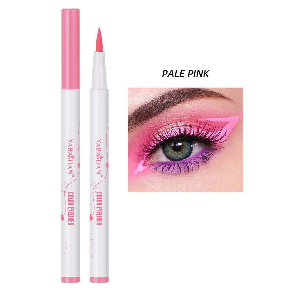 Color Eyeliner Not Easy To Smudge Waterproof Thin Heel