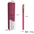 Multi-function Eyebrow Stamp Brush - Square Angled Design For Filling Brows, Concealer & Hairline Makeup. Professional Wild Brow Tool With Precision Edge For Flawless Eyebrow Shaping & Face Contouring