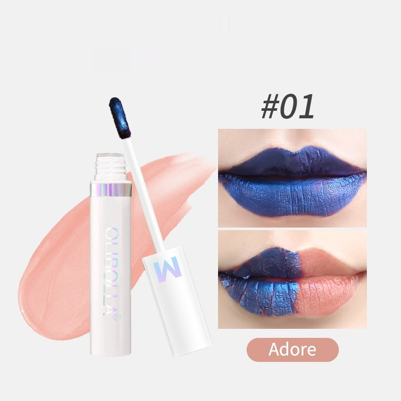 9 Colors Tear And Pull Lip Lacquer Torn Matte