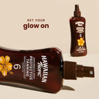 Island Tanning Oil 6 SPF Sunscreen Spray, 8Oz, Enhance Tan & Moisture