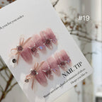 Handmade Long Pearl Mountain Ice Transparent Camellia Wear Armor