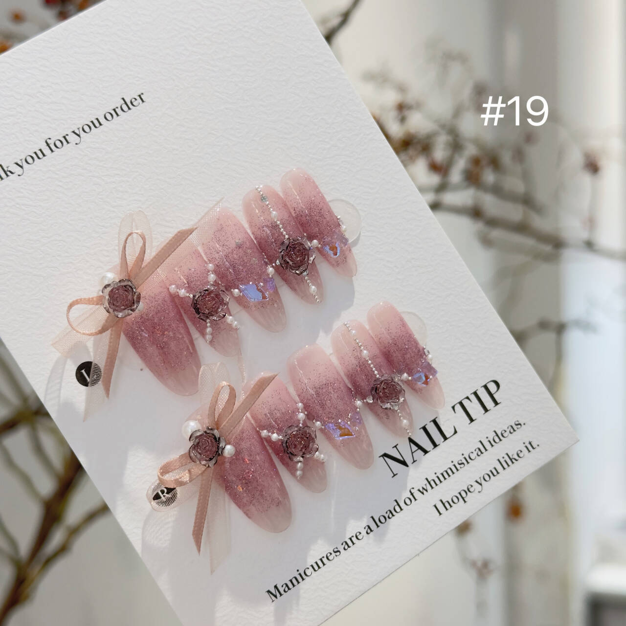 Handmade Long Pearl Mountain Ice Transparent Camellia Wear Armor