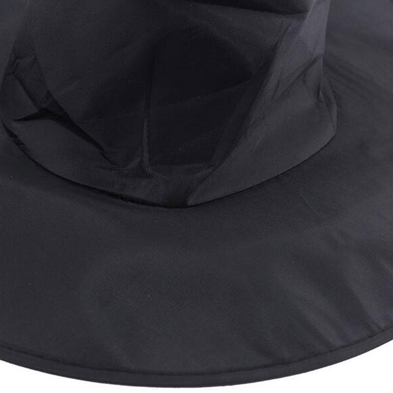 Halloween Hat Black Oxford Cloth Wizard's Hat Makeup Costume Props