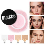 Light Fog Concealer Powder Delicate Waterproof Sweat-proof Long Lasting Oil