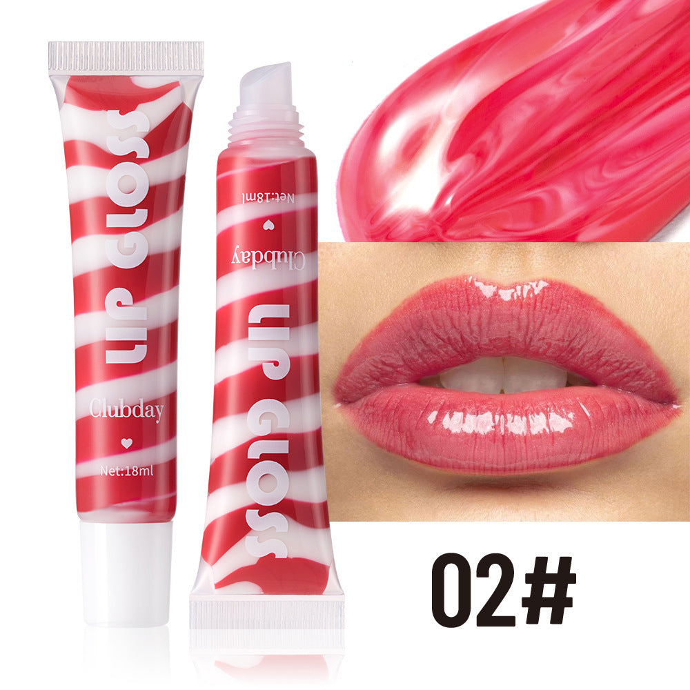 Hose Pearlescent Thin And Glittering Moisturizing Fruit Flavor Lip Gloss