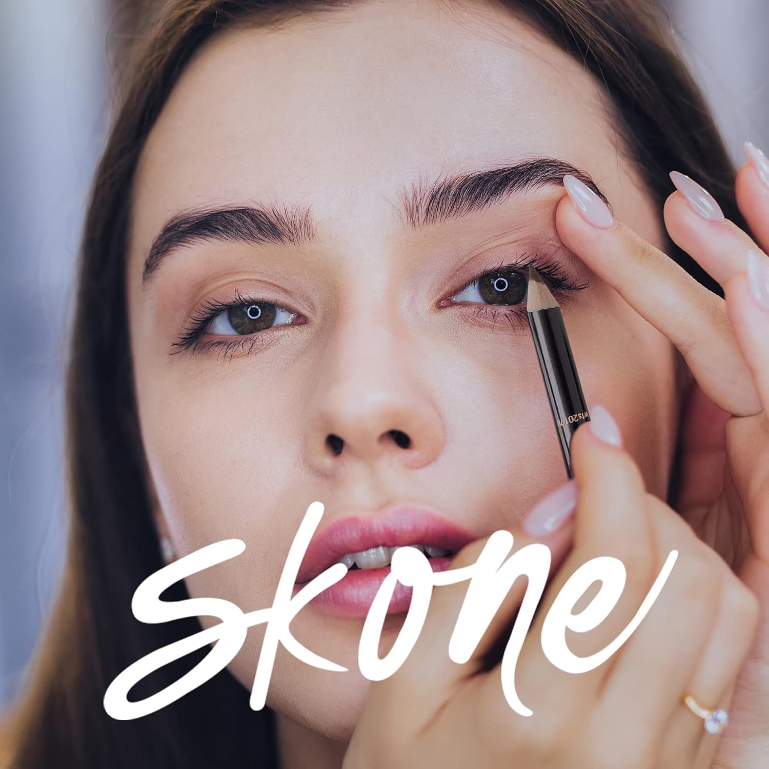 Cosmetics Tattooed Solid Eyeliner - Eyeliner Pencil Black - Smooth Soft Gliding, Waterproof, No Smudging Pencil Eyeliner - Long Lasting under Eye Liner for Intense Look (Brown)