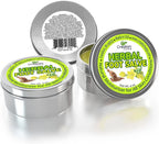 Herbal Foot Salve Tin. Skin Healing Ointment for Cracked Heels and Dry Feet- Foot Balm by