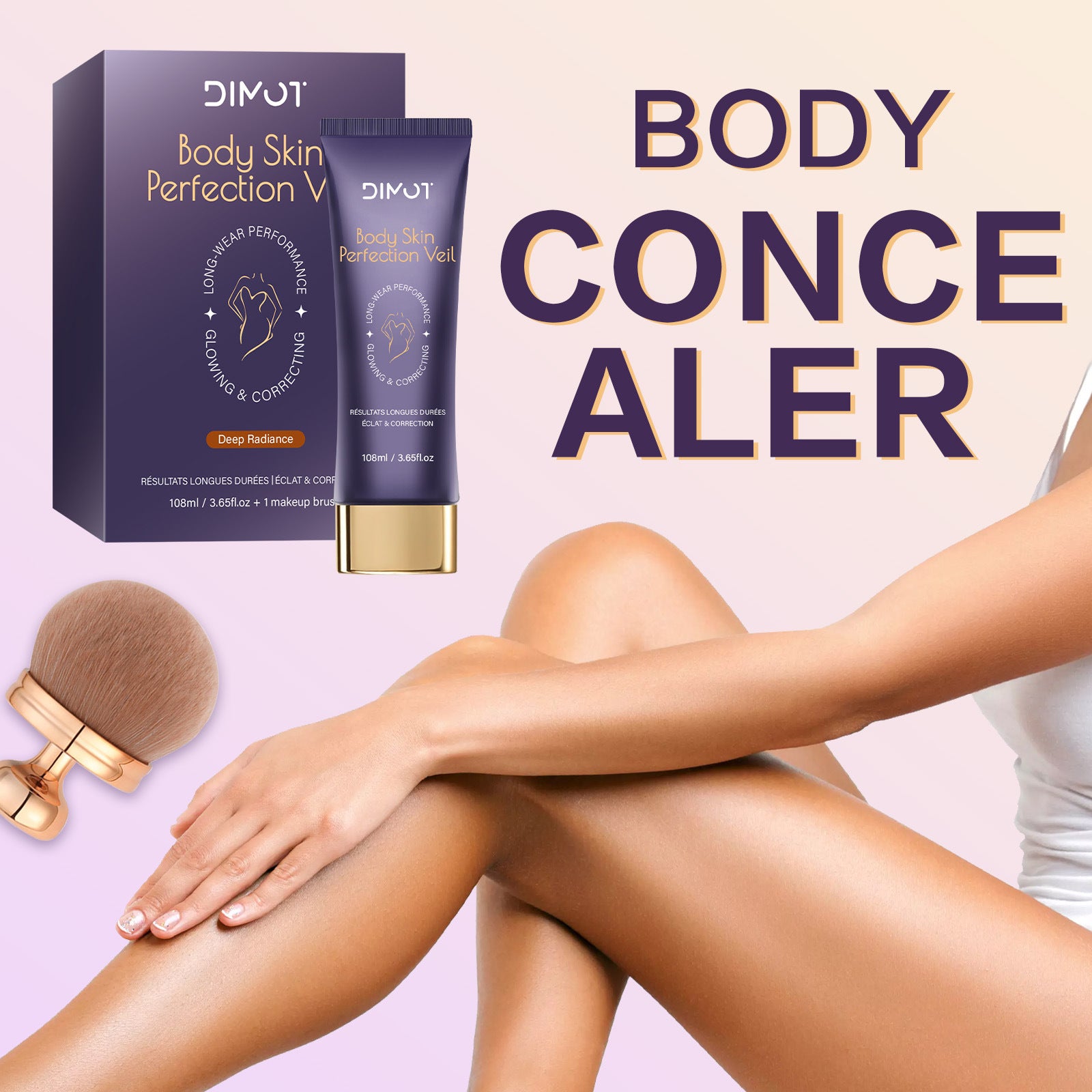 Body Tattoo Birthmark Concealer Waterproof