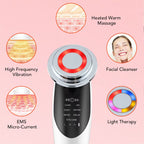 7 in 1 RF EMS Facial Massager Skin Care Tools Face Lift Multifunction Firm Device Skin Rejuvenation Wrinkle Removal Face Beauty