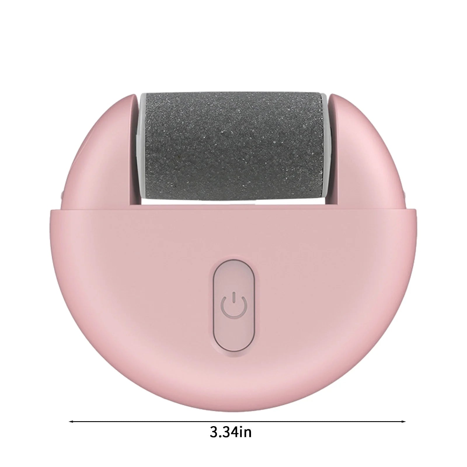 Electric Feet Callus Remover Portable Rechargeable Foot File Pedicure Tools Ideal for Dead Skin Two Gears of Adjustment Gentle Cleansing Does Not Hurt the Skin, Pink