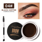 6Color Wild Eyebrow Styling Eyebrow Cream Styling Eyebrow Gel Soap Wax White Eyebrow Cream