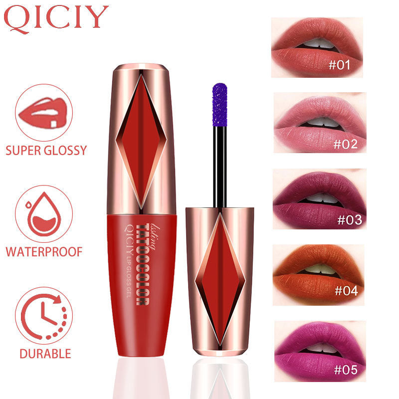 Long Lasting Waterproof Matte Tear And Pull Lipstick Popular