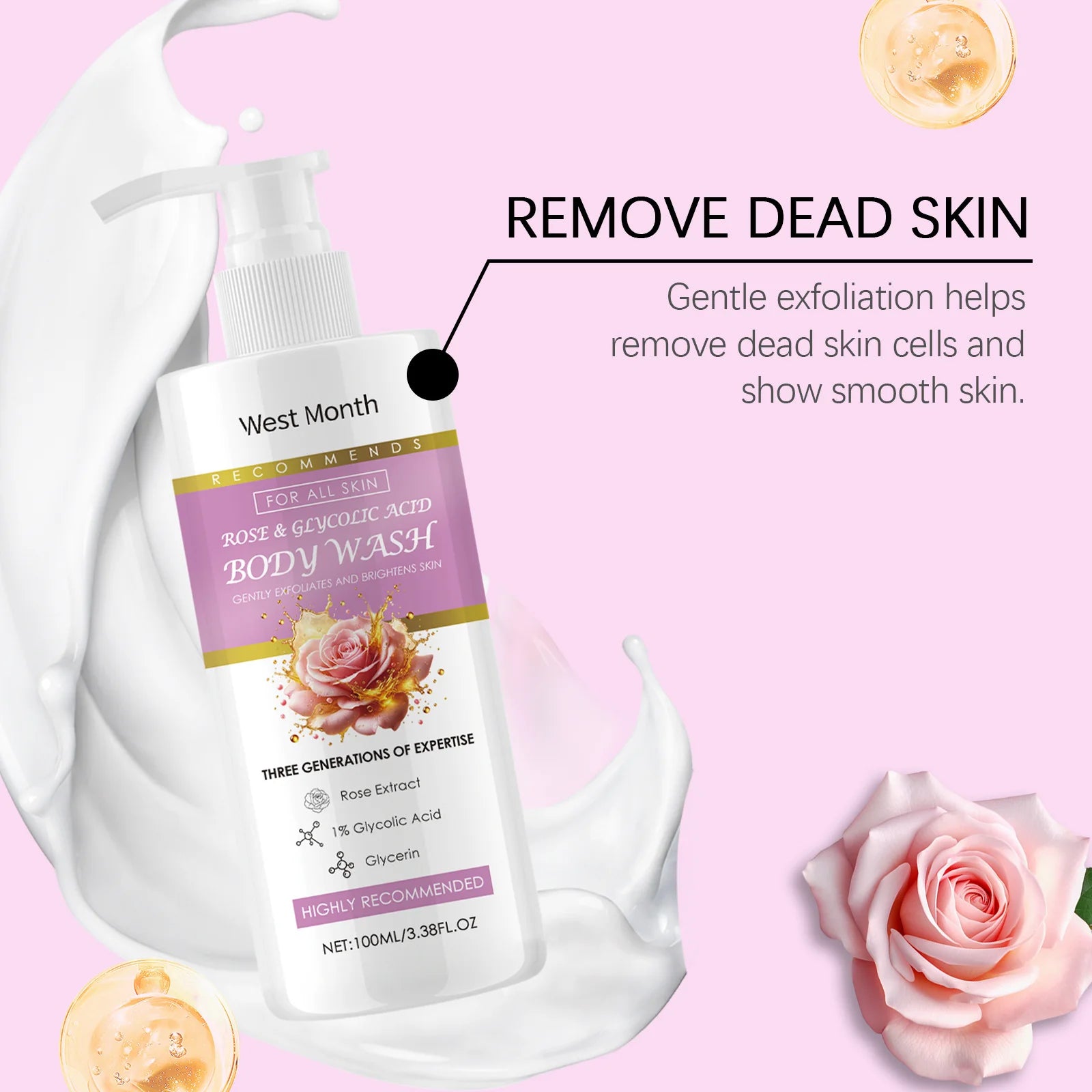 Gentle Cleansing Wash Nourishes Skin Softly