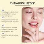 Gold Foil Discoloration Nourishing Lipstick Gentle Nourishing
