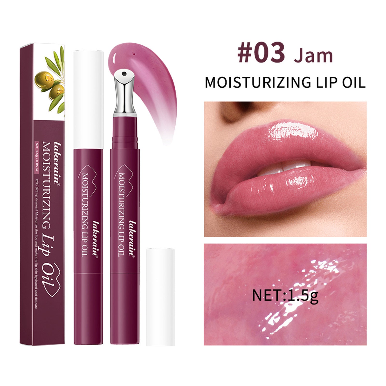 Nourishing Moisturizing Full Lips Lip Gloss Lip Balm