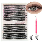 DIY Cluster Lashes Mixed Package False Eyelashes