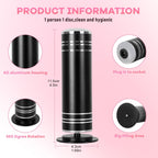 Plug-In Electric Foot Callus Remover with Adjustable Speeds - Electronic Foot File for Dead Skin, Includes 60PCS Sandpaper Disks for Smooth Heels, Effective Callus Remover for Feet at Home