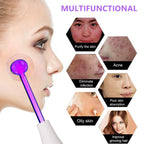 High Frequency Facial Device 7 Wands Electrode Glass Spot Tube Acne Spot Tool