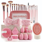 40pcs  Beauty Tools Major Combination Suit Face Wash Makeup Full Set