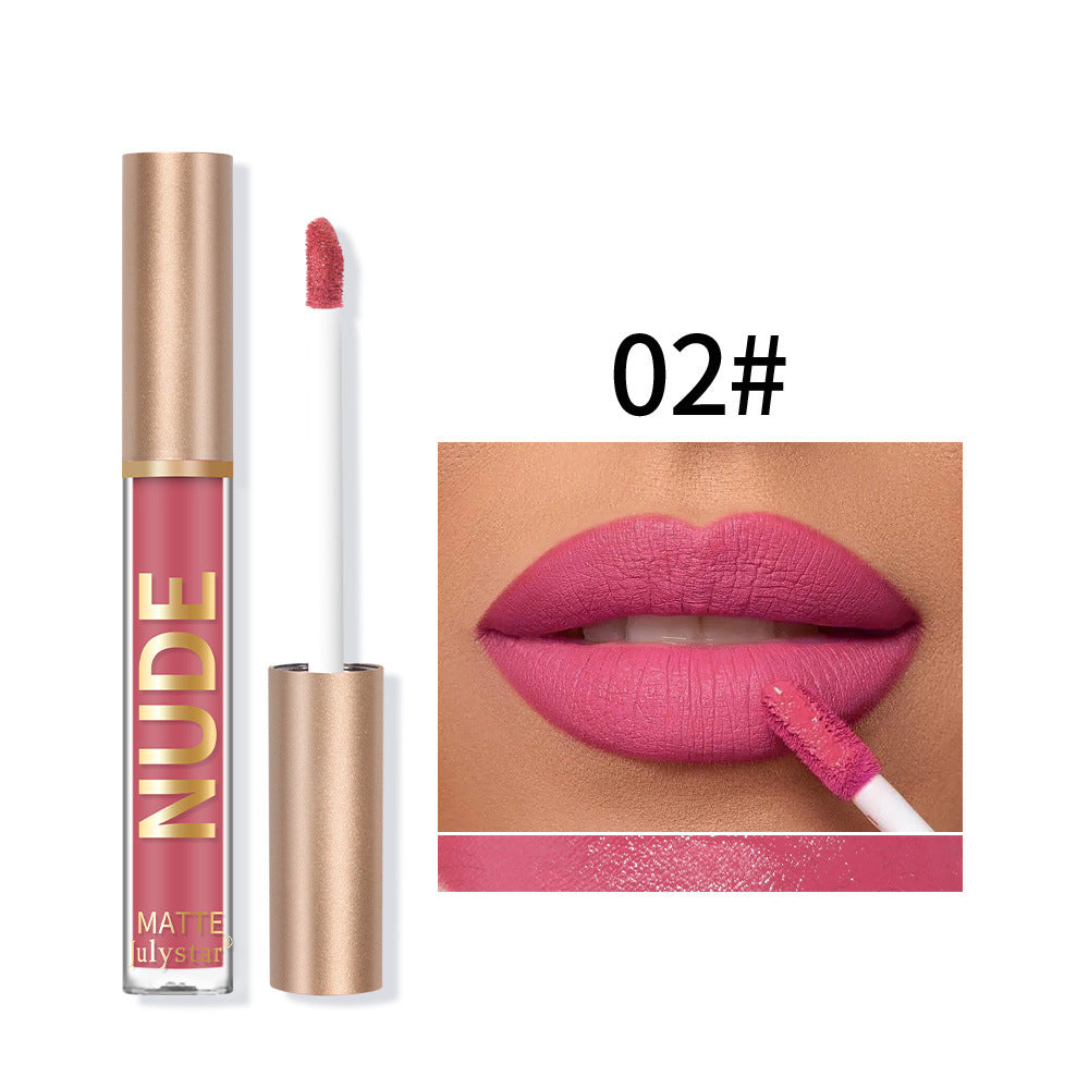 Natural Three-dimensional Does Not Fade Stain On Cup Lip Lacquer