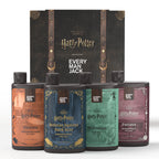 Harry Potter Collectors Box Body Wash Gift Set, 4 Body Washes with Clean Ingredients & Hogwarts Inspired Spellbinding Scents, 13.5 Oz Each
