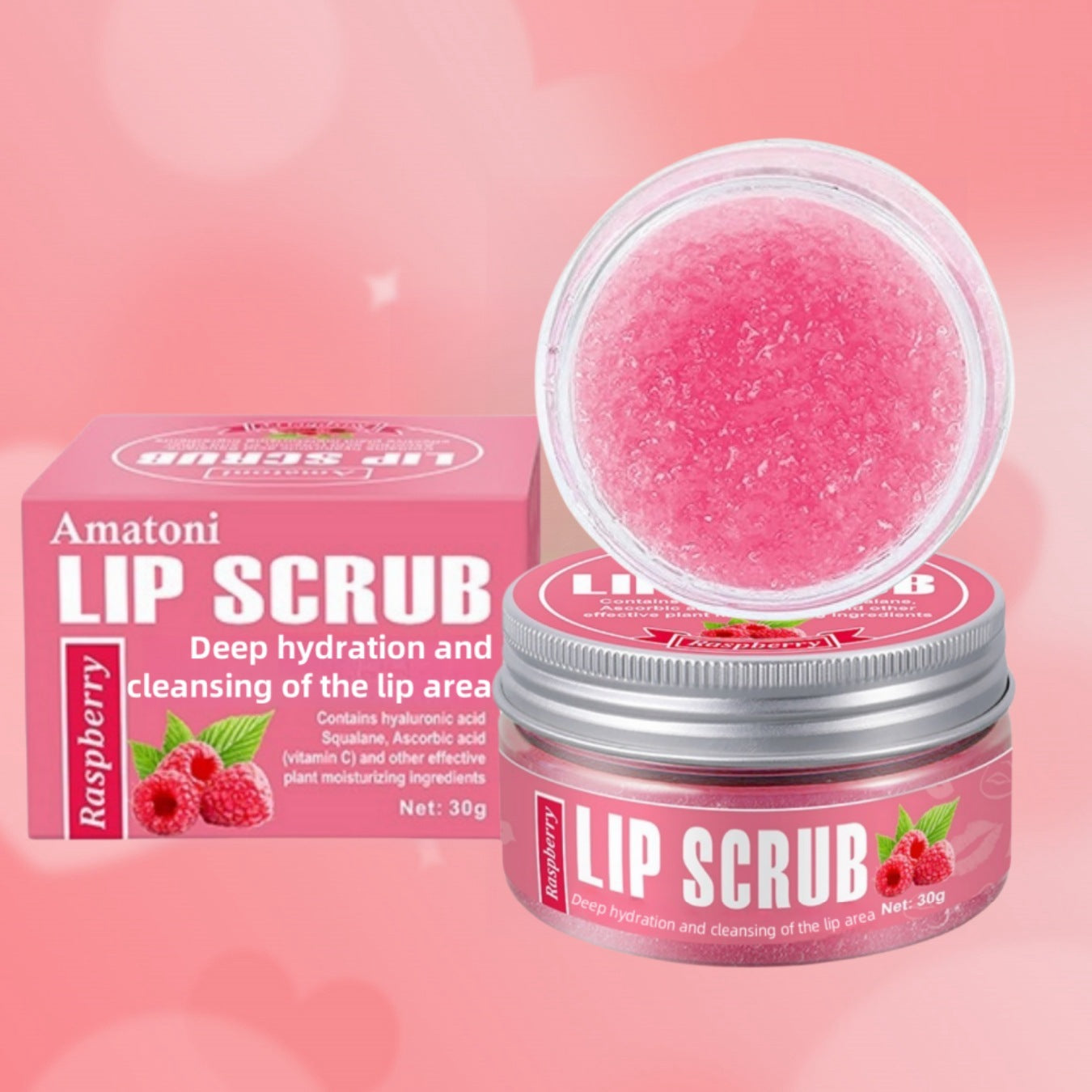 Fruit Flavor Lip Scrub Cream Exfoliating Moisturizing And Nourishing Care