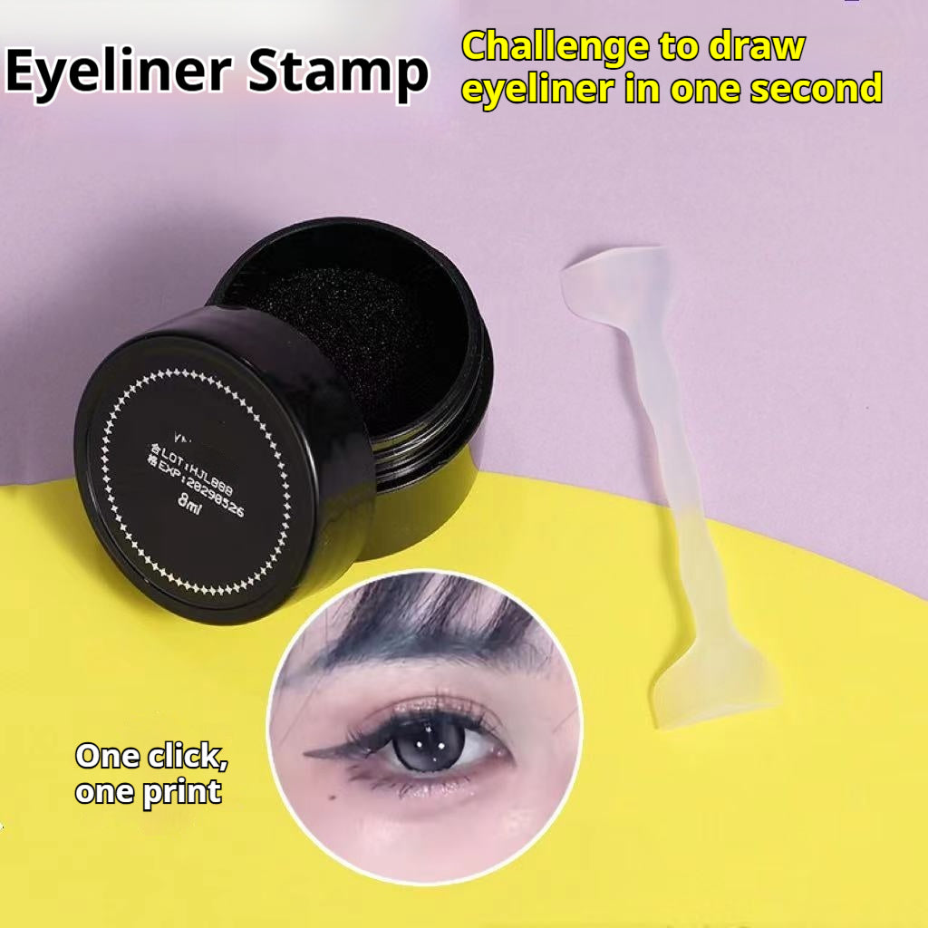 Double-headed Eyelash Eyeliner Stamp Pen Suit Quick-drying Waterproof