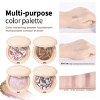 Natural Nose Shadow Blush Highlight Bronzing Powder