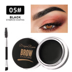 6Color Wild Eyebrow Styling Eyebrow Cream Styling Eyebrow Gel Soap Wax White Eyebrow Cream