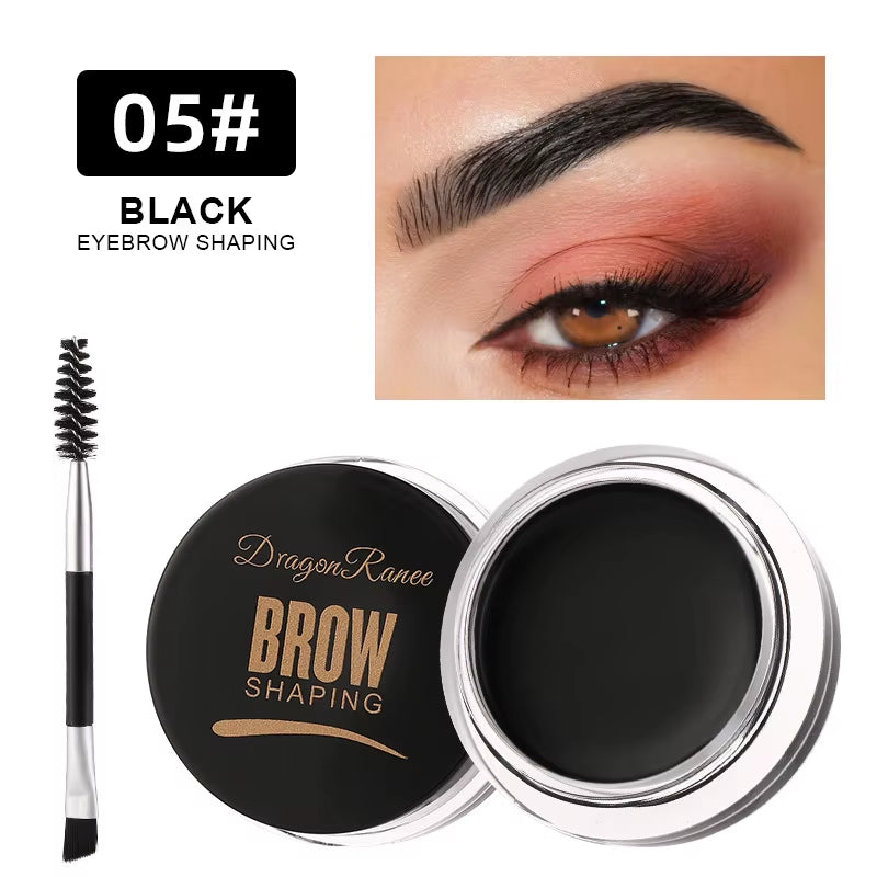6Color Wild Eyebrow Styling Eyebrow Cream Styling Eyebrow Gel Soap Wax White Eyebrow Cream