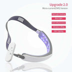 Electric V-Face Lift Red Blue Light Vibration Massage Skin Lifting Beauty Device