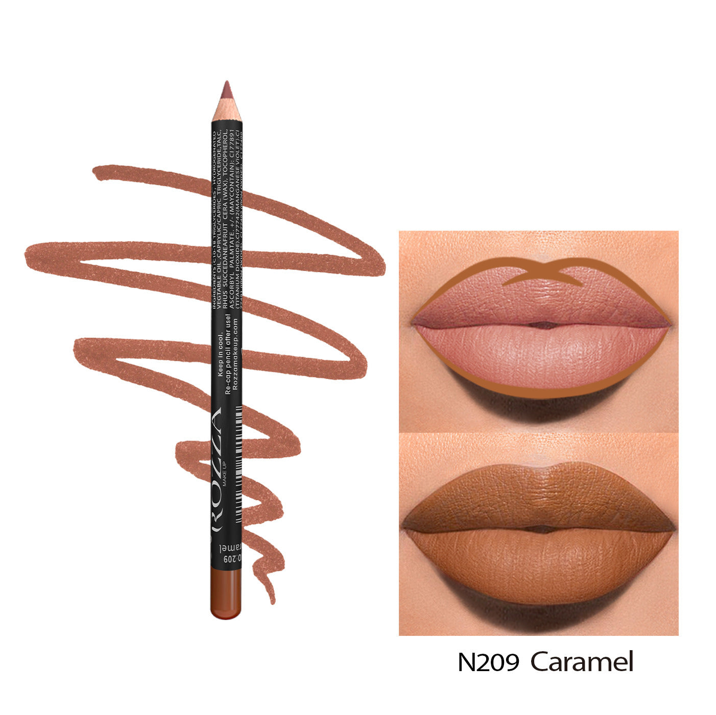 No Stain On Cup No Fear Of Water 24 Hours Matte Rich Lip Wood Lip Liner