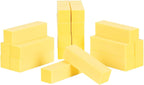 Ultra Gold Buffing Block, 240 Grit, Four-Sided Manicure & Pedicure Nail Buffer, 3.75" L X 1" W X 1" H, 20-Count