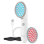 CLARO Clinically Proven Blue & Red LED Acne Treatment Light Therapy System-Fda Cleared-Rechargeable- Professional Home Acne Healing/Clearing Treatment