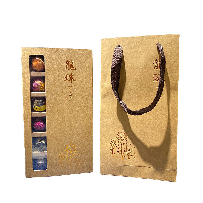 Jasmine Lily Peony Yellow Chrysanthemum Rose Chrysanthemum Six Flavor Scented Tea