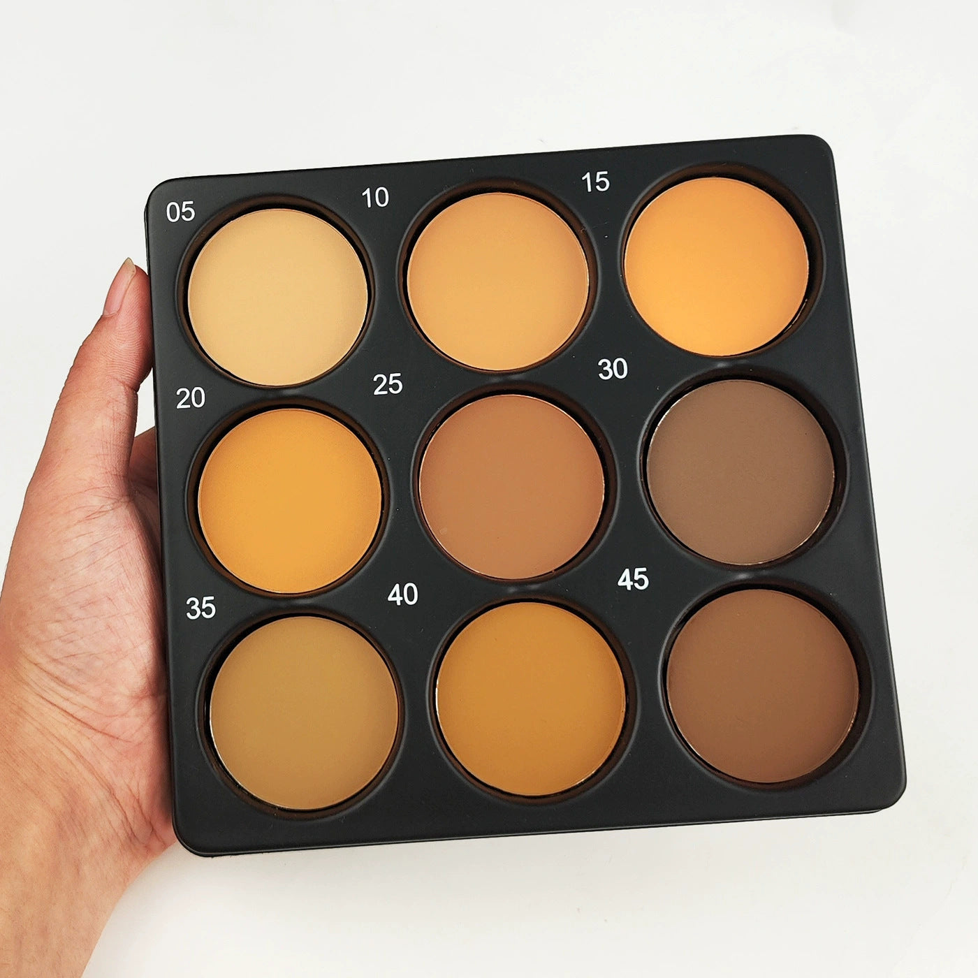 9 Colors Dark Matte Waterproof Long-lasting Natural Makeup Palette