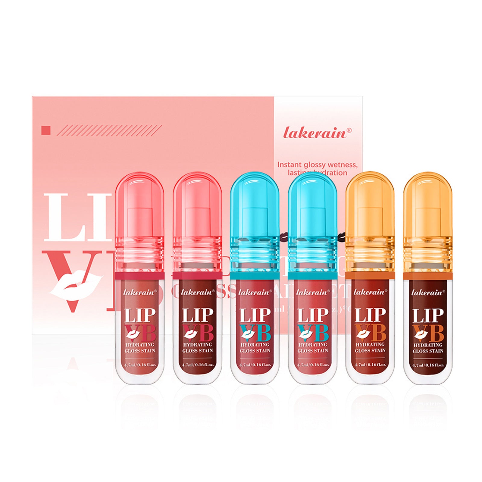 Nourishing, Hydrating And Moisturizing Lip Moisturizing Lip Gloss Suit