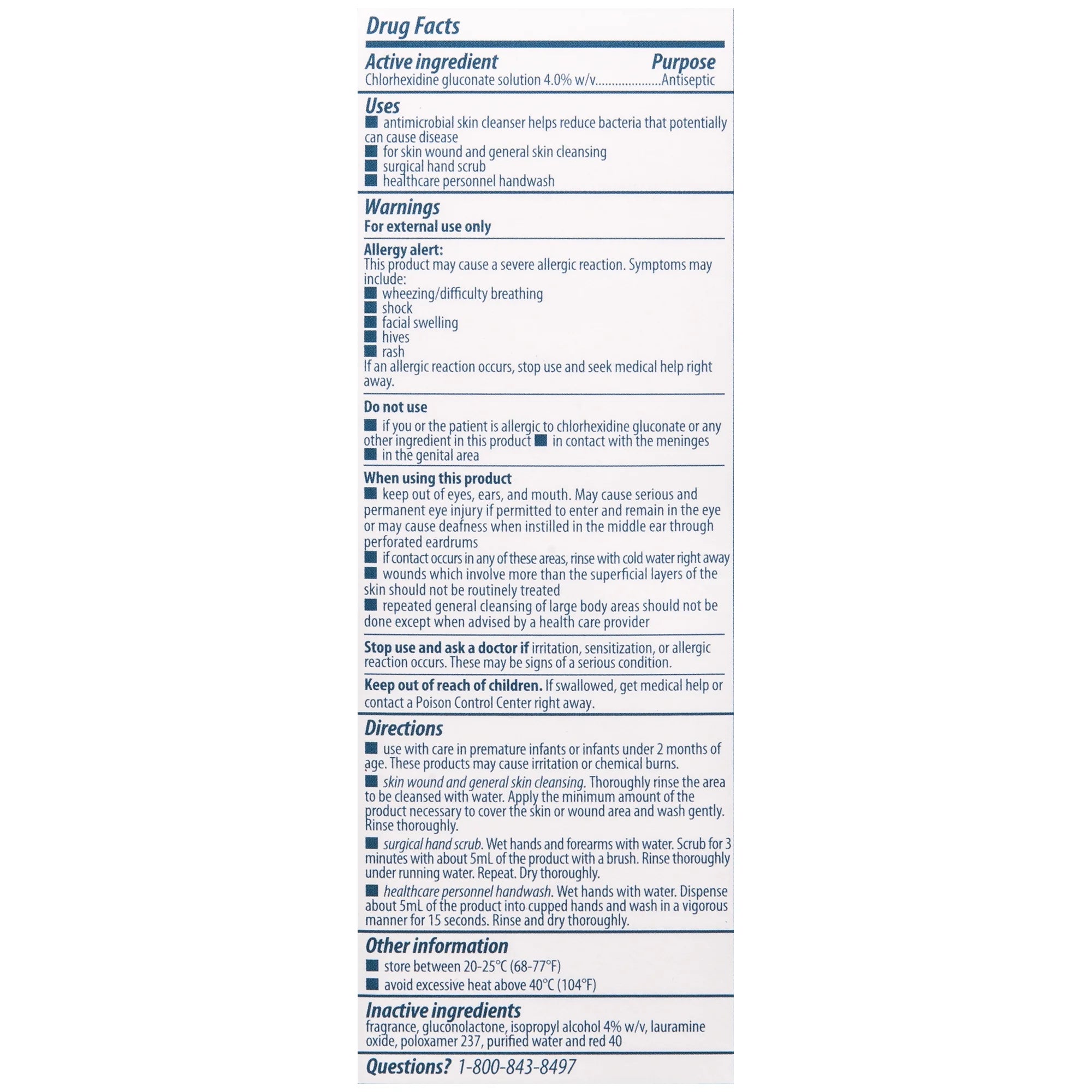 Antiseptic Skin Cleanser, 4 Oz.