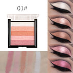 Highlight Eye Shadow Plate Three-dimensional Brightening And Repairing