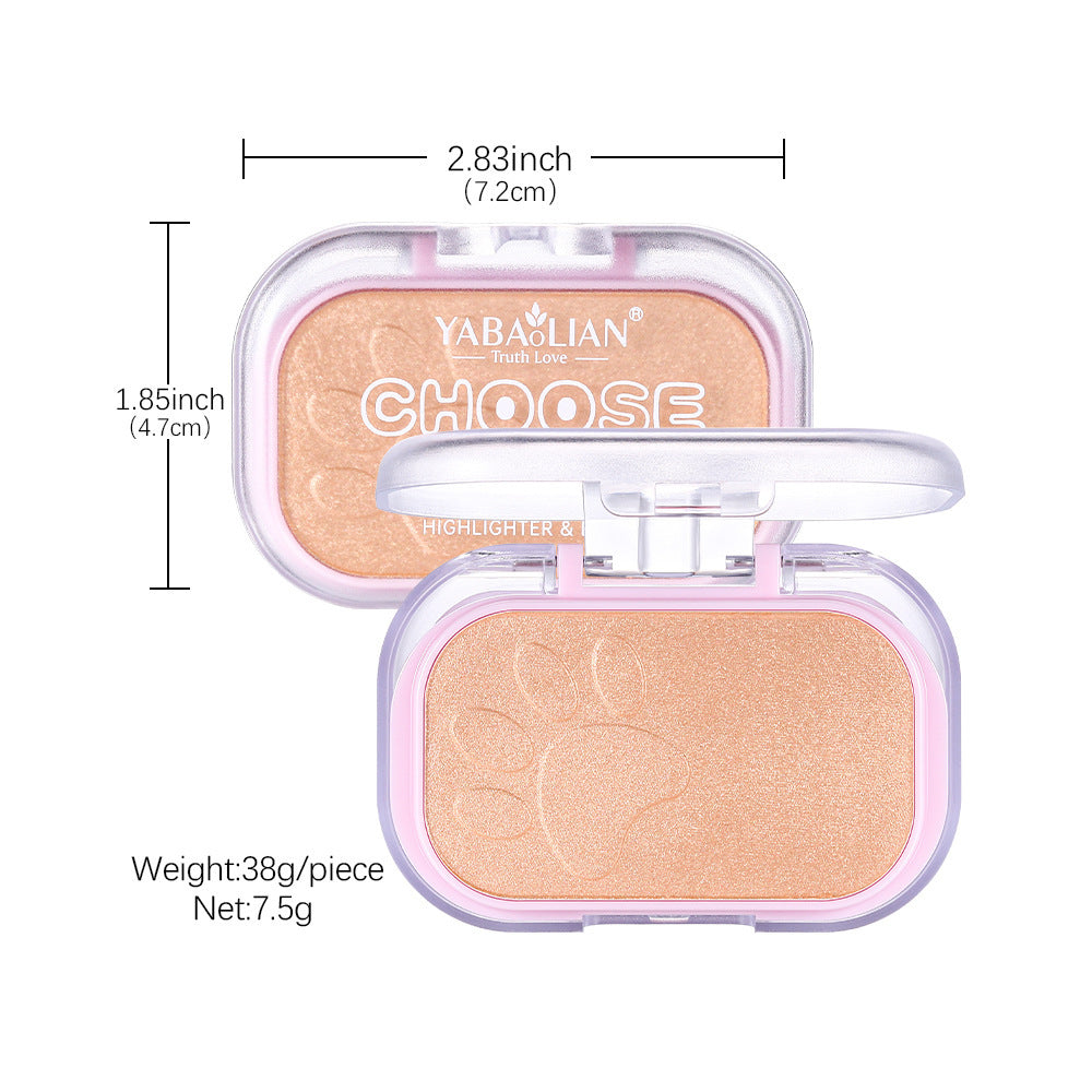 Highlight Contour Compact Four-color Highlight Sequins