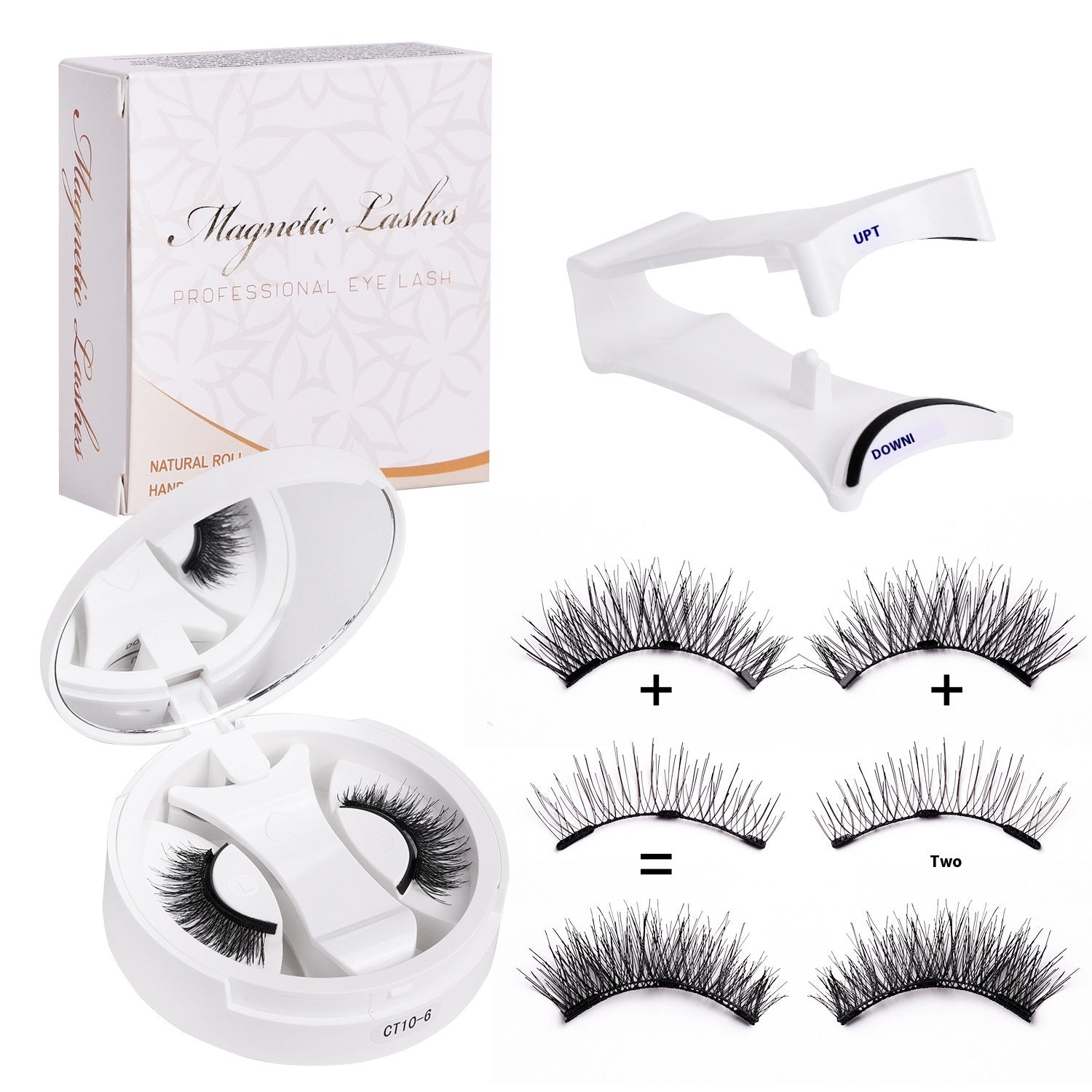 Magnetic False Eyelashes Integrated Soap Holder
