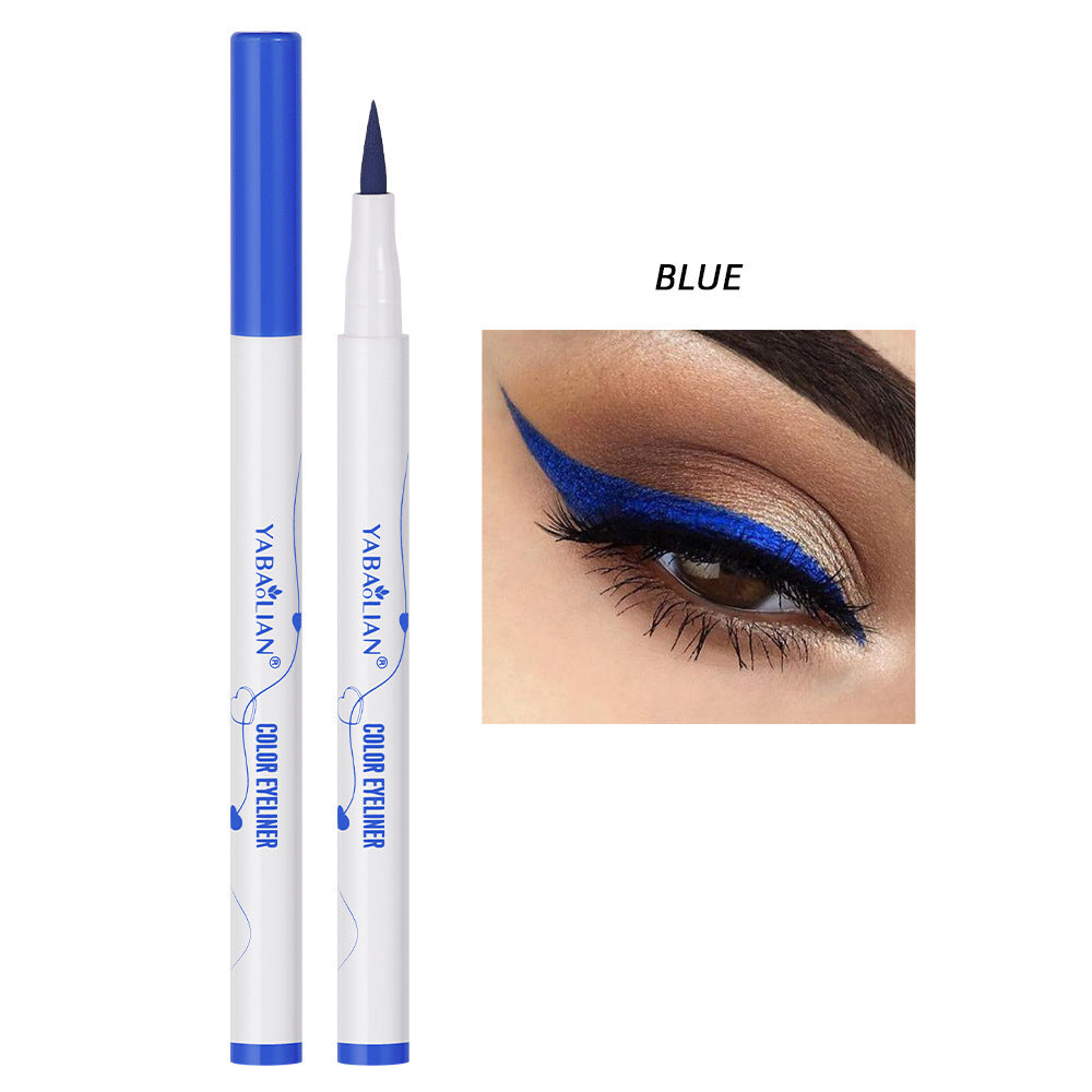 Color Eyeliner Not Easy To Smudge Waterproof Thin Heel