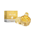 24K Gold Eye Mask Hydrating Moisturizing Fade Dark Circles Moisturizing Improving Eye Lines Brightening Eye Skin Care Eye Mask