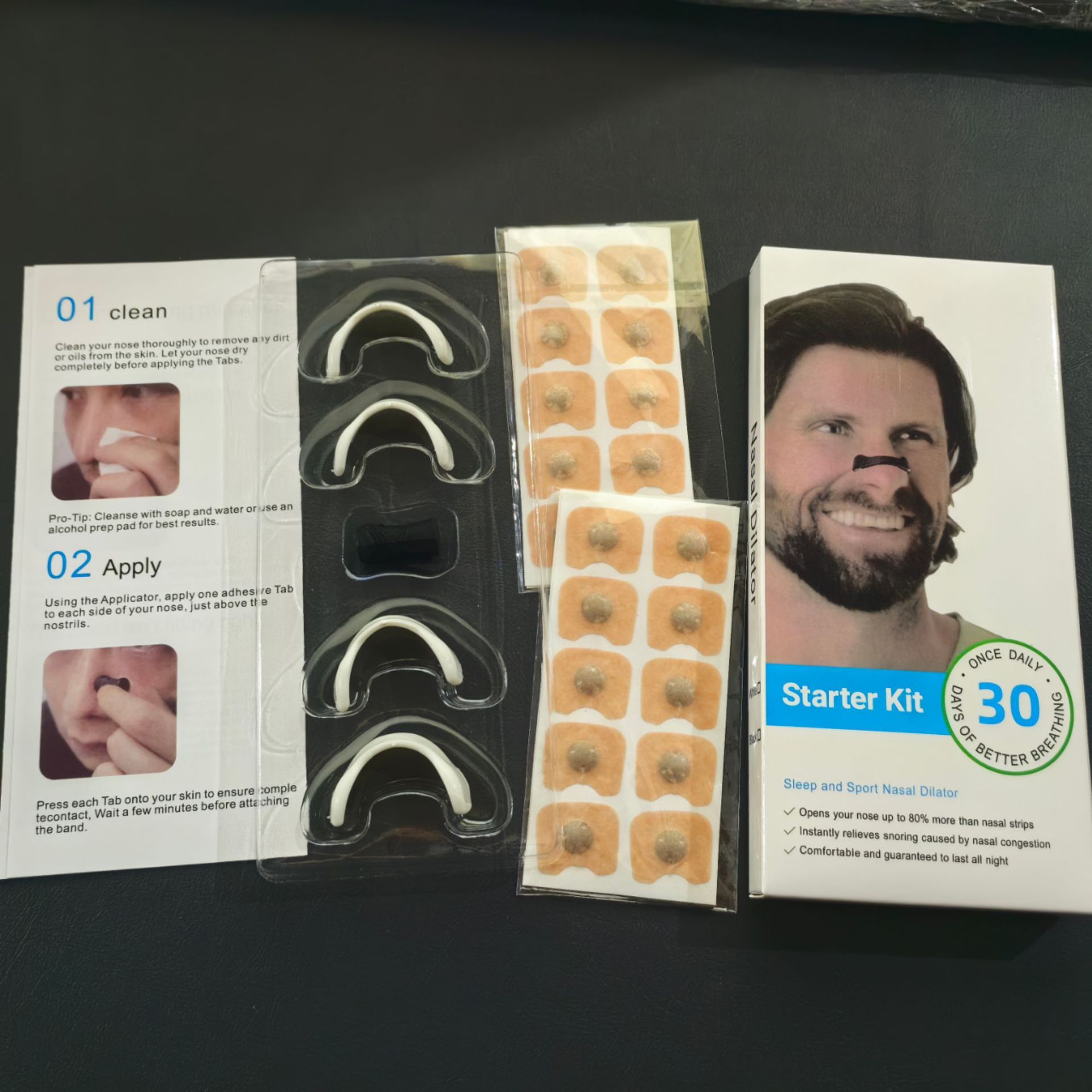 C6 Nasal Breathing Dilators Starter Kit